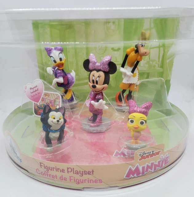 Disney Junior Minnie Mickey Mouse & Friends 5 Figure Playset. New