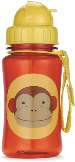 Skip Hop Toddler Sippy Cup with Straw, Zoo Straw Bottle, Monkey FREE SHIPPING