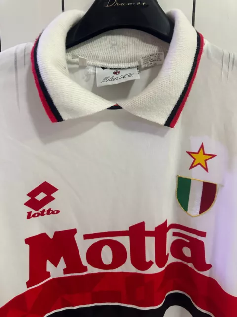 Maglia Milan 1993 1994 no match worn Jersey Milan Baresi vintage camiseta 2