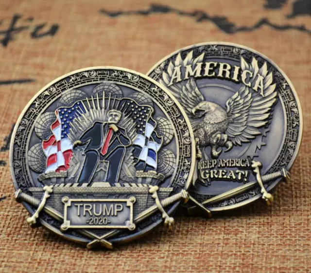 US President Donald Trump 2020 Keep American Great Commemorative Coin