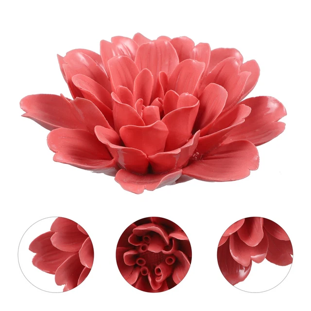 Home Backdrop Flower Flower Wall Hangings Statue Decor Wall Flower