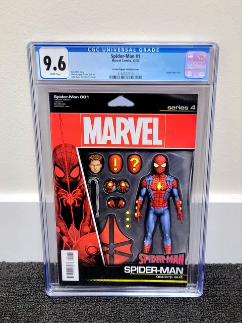 Marvel Comics 2022 Spider-Man #1 Comic Book by Dan Slott Variant Graded CGC 9.6