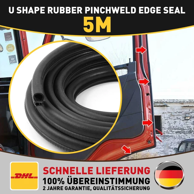 Führungssplitterschutz Aus Gummi, 5 M Länge, 22 Mm Breit, Für Saubere, Splitterfreie Schnitte