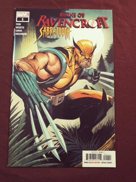 Ruins of Ravencroft: Sabretooth #1 *Marvel* 2020 Comic