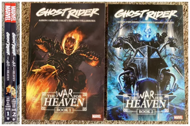 Ghost Rider War for Heaven TPB Set Vol 1 2 - Jason Aaron Danny Ketch 5 20 35