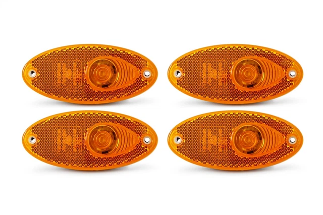 thumbnail image 2 of Hella Sunlight Eurostyle Amber Side Marker Light – For Ford Transit Motorhome – 2PS006717031 2 of 3