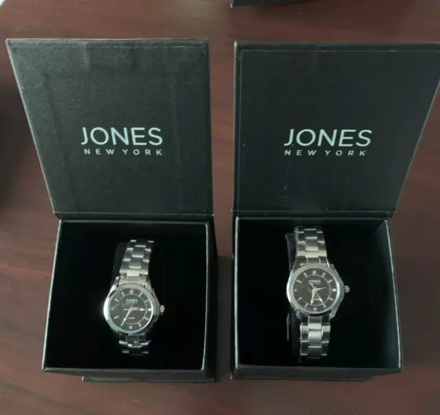 Jones New York Diamond Collection Men's Watch NEW IN CASE 