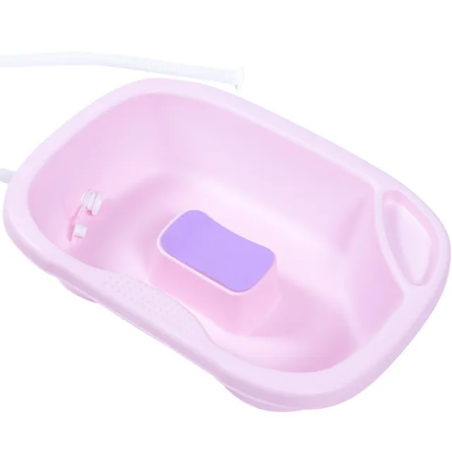 Cuenco de champú portátil para postrados en cama y discapacitados - bañera de plástico para lavar el cabello