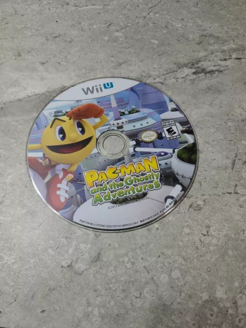 Pac-Man and the Ghostly Adventures (Nintendo Wii U, 2013) solo disco