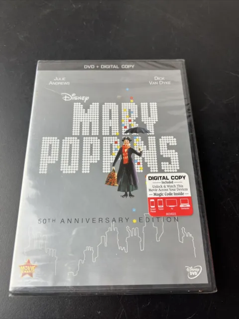Mary Poppins: 50th Anniversary Edition [DVD + Digital Copy]