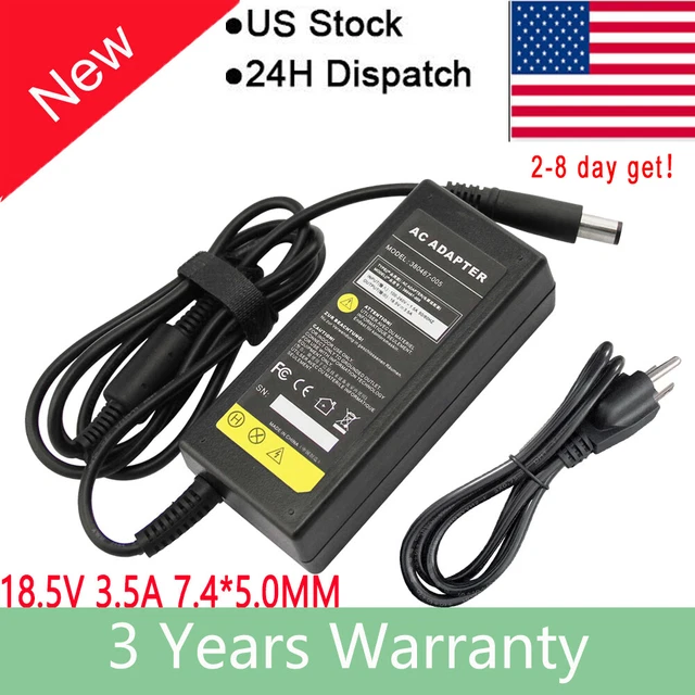 Laptop For HP Compaq Presario CQ57 CQ60 CQ61 CQ70 CQ71 G6 Charger Adapter +Cable