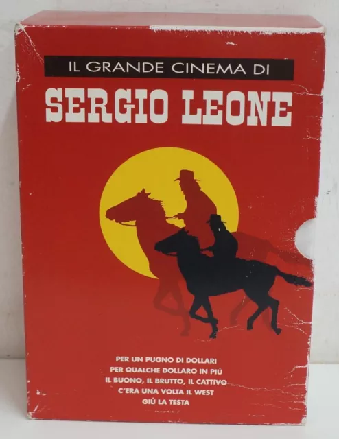 Il Grande Cinema di Sergio Leone. Raccolta di 5 film (5 DVD) con Cofanetto. V...