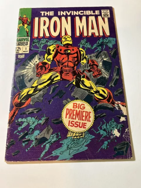 Invincible Iron Man #1**Marvel Comics (1968)**Origin & Premier Issue!