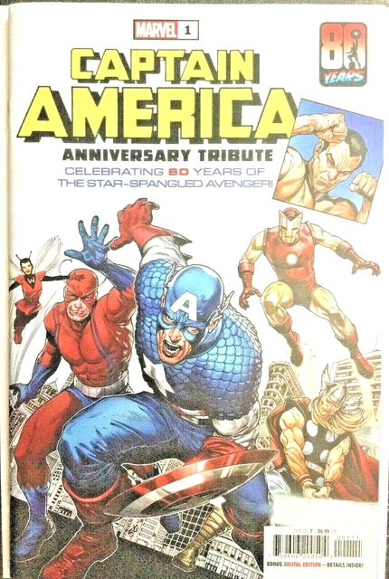 Captain America Anniversary Tribute #1 2021 Marvel Comics 5