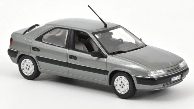 Miniature voiture auto 1:43 Norev Citroen Xantia Gris diecast Modélisme Static