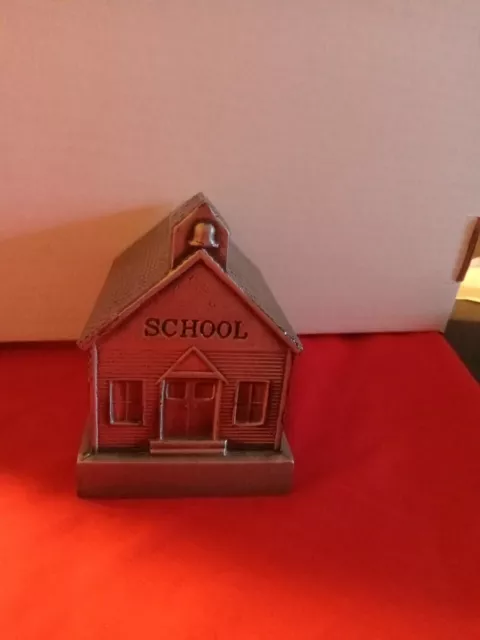 Vintage UNIQUE Grand Prairie School District Metal Bank