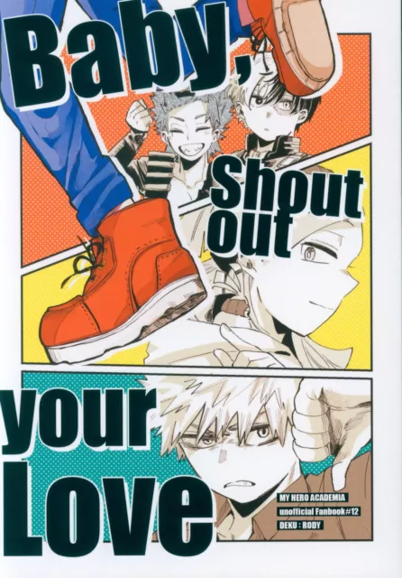 Doujinshi Otofu Honpo (Ochibi) Baby. Shout out your Love (My Hero Academia I...