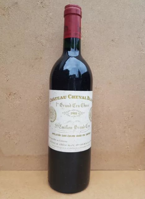 Château CHEVAL BLANC 1988 Saint-Emilion Premier Grand cru Classé (1)