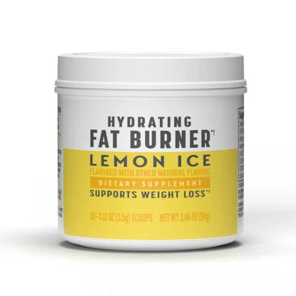 Quemador de grasa hidratante Nutrisystem: hielo limón - 28 porciones | mezclar y beber... NUEVO