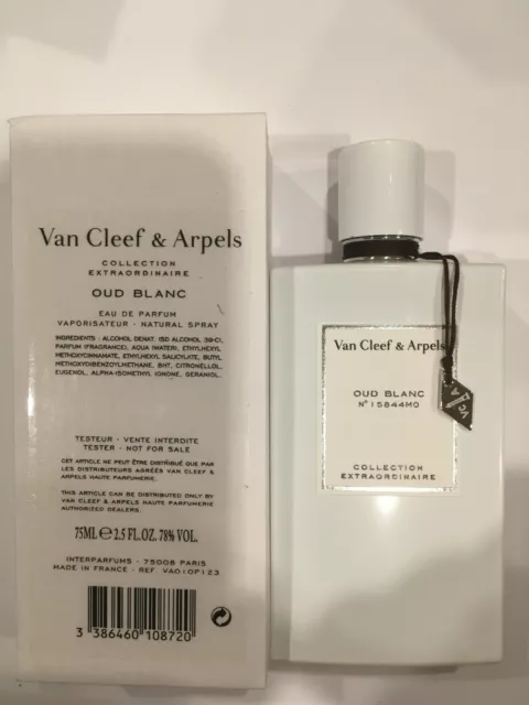 Van Cleef & Arpels OUD BLANC Eau de Parfum Spray 2.5 Oz 75 ml NEW TT