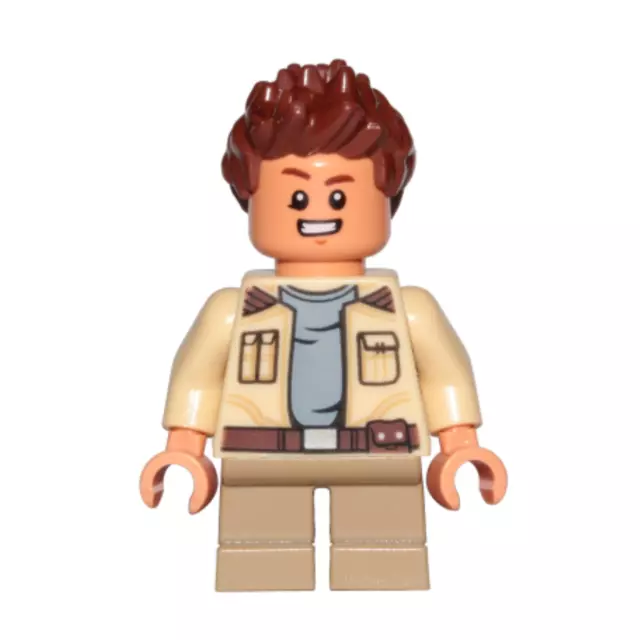 👉 Minifigur Star Wars LEGO sw0851 Rowan - Tan Jacket 2017-18