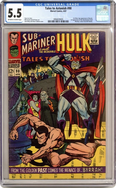 Tales to Astonish #90 CGC 5.5 1967 3994039005