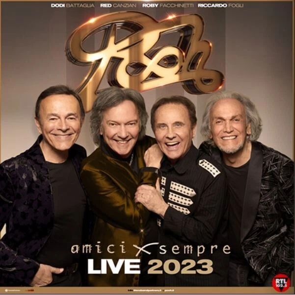 4 Biglietti concerto Pooh MILANO, Stadio San Siro giovedì, 06/07/2023, 21:00