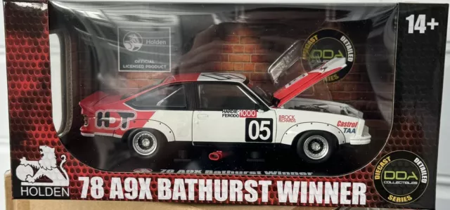 1:24 Holden HDT LX A9X Torana #05 Peter Brock 1978 Bathurst Winner DDA801