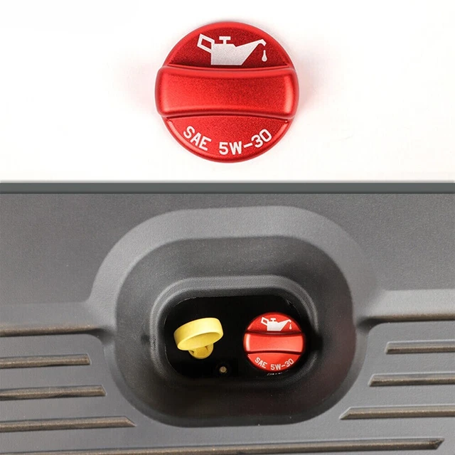 Moteur Bouchon Huile Eau Réservoir avant Intérieur Pièces Bords 1 PC Accessoires