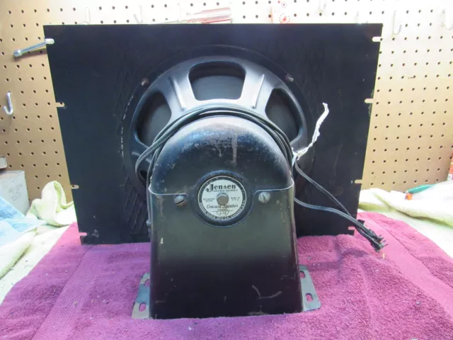 VINTAGE Jensen A-12 12" Electro Dynamic Field Coil Concert Speaker HIGH FIDELITY 2