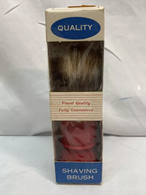 Vintage Made Rite 150 Shaving Brush With Original Box