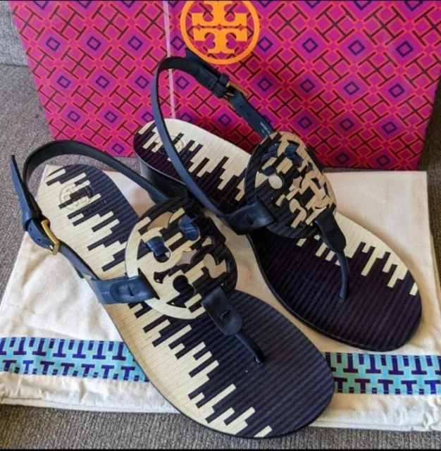 TORY BURCH MILLER 45mm ankle straps sandals Size 9.5 $189.00 - PicClick