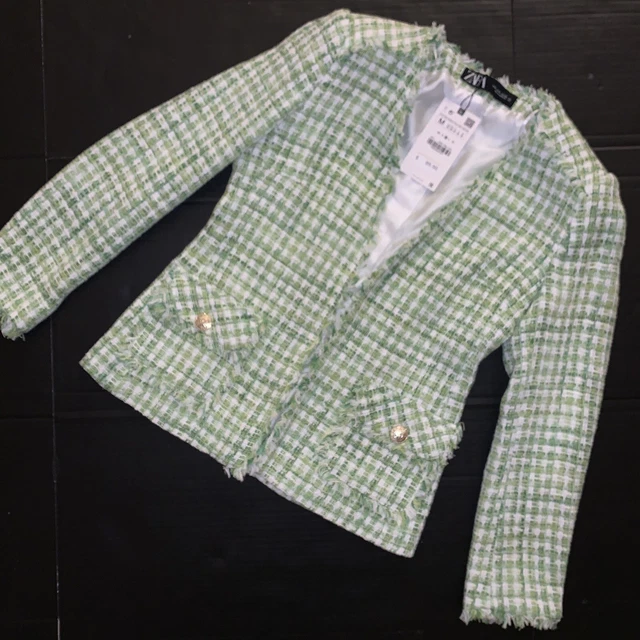 Giacca in deals tweed zara