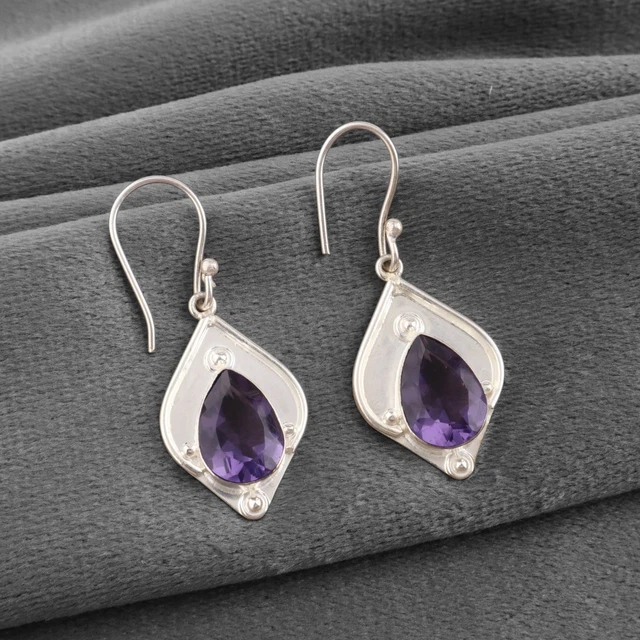 Boucles D'oreilles DIAM'S CRISTAL Noir Et Argent Massif 925 - Clous Avec Zirconia Cubique - Neuf Avec étiquettes