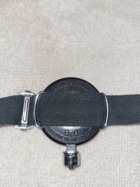 Vintage 1950's B&D Fleischer Stethoscope Becton Dickinson & CO.