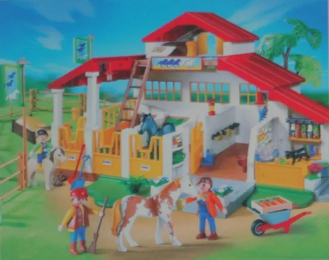 Playmobil -- Pièce de rechange -- Centre équestre 4190 --
