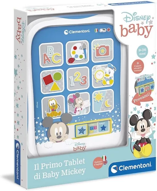 Clementoni Disney Il Primo Tablet di Baby Mickey