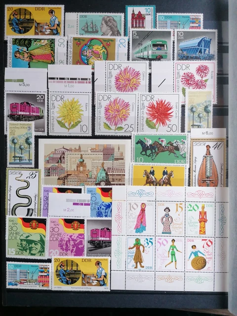 Sammlungsauflösung, DDR, Lot aus Jahrgang 1979 postfrisch