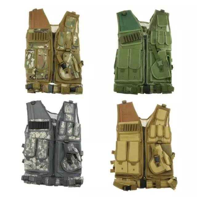 Gilet tactique 600D de combat d'assaut Molle