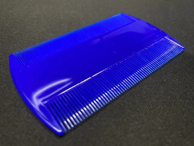 NEW Durable Double Sided Nit Combs Hair Head Lice Dectection Comb Kid Pet Flea B