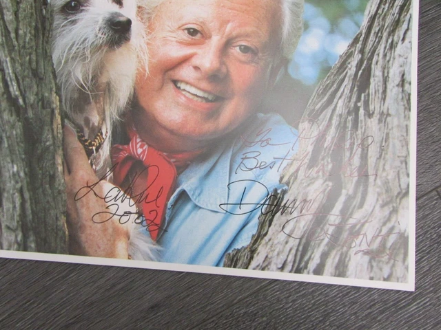 Danny La Rue Drag Legend Singer & Comedian Original Hand Signed Photo 5