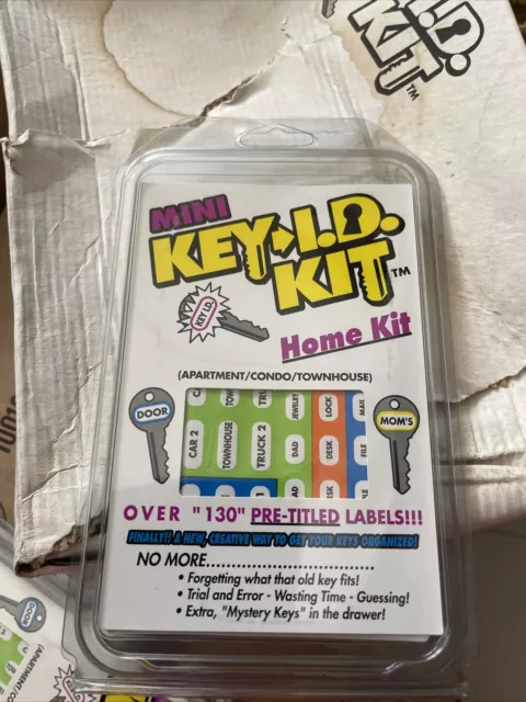 Mini Key I. D. Kit Over 130 Labels ** Free Shipping**