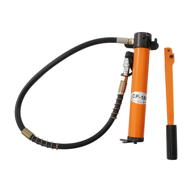 NEWTRY CP-180 Hand Hydraulic Pump - Manual Operation, 400cc Capacity, Perfect For Lifting & Construction Work