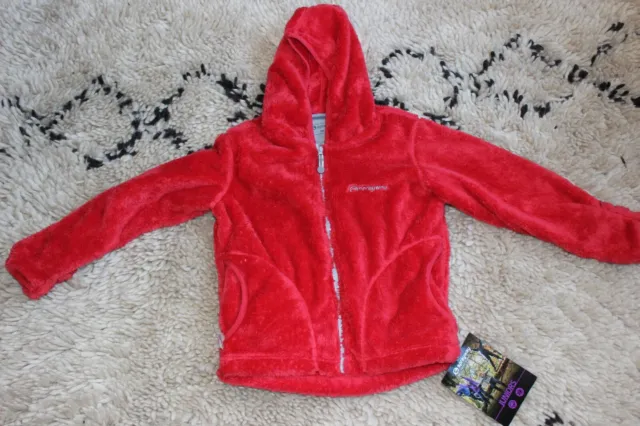 Sprayway Lara Girl's Fleece Hoodie Full Zip Jacket 6 - 7 Years
