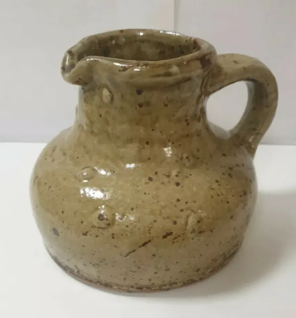 Pichet carafe vase gres pyrité ceramique dlg la borne puisaye tiffoche joulia