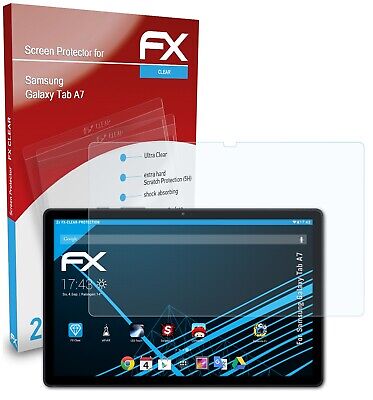 atFoliX 2x Protecteur d'écran pour Samsung Galaxy Tab A7 clair