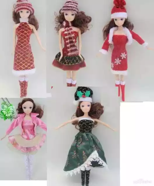 Any 1 pc Popular Barbie Doll sized Casual Clothes+1 pair of shoes-ON SALE-Pretty