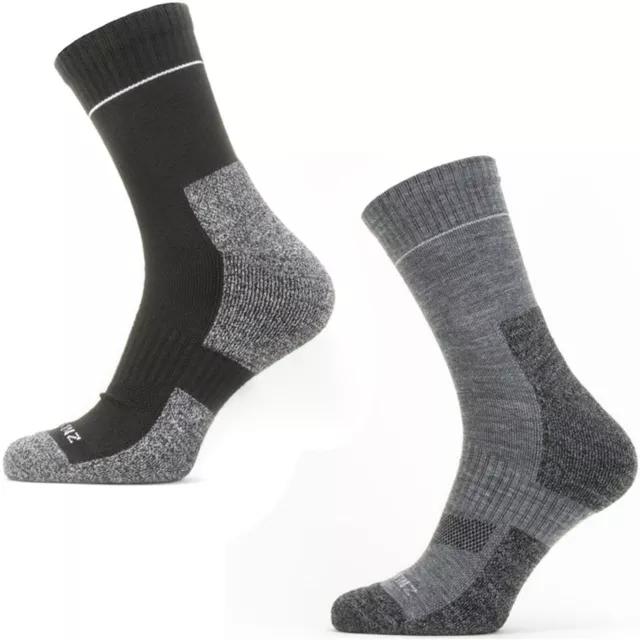 Sealskinz Morston Solo QuickDry Ankle Length Socks