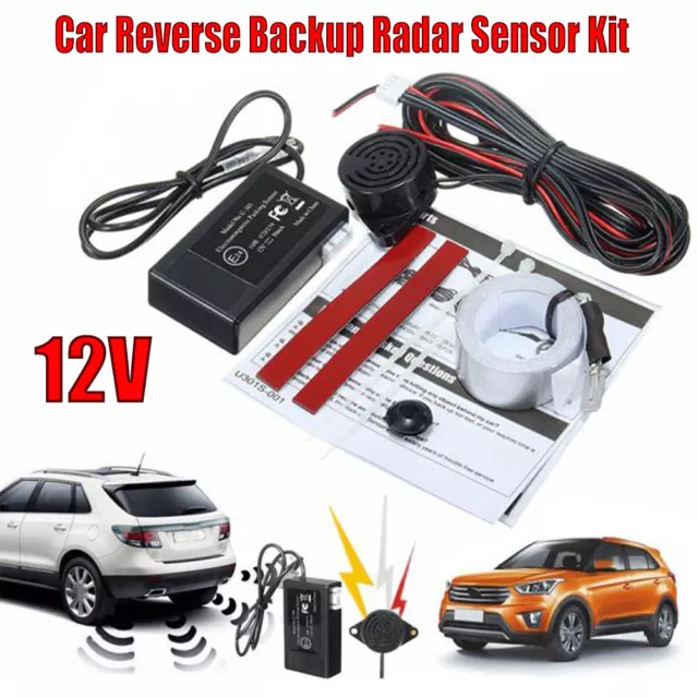 Electromagnetic Auto Car Truck Parking Reversing Reverse Backup Radar Sensor Kit