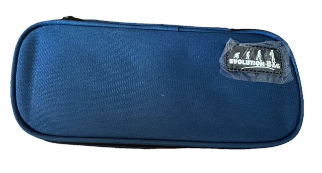 Astuccio In Silicone Fringoo 2 Scomparti - Porta Matite Scuola Con Cerniera E 12 Elastici - Simpatico E Pratico